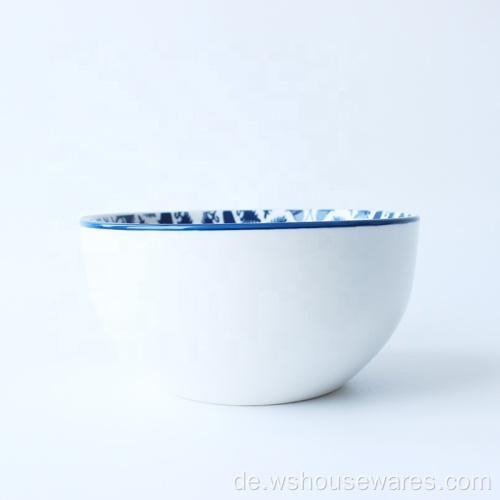 Großhandel Pad Printing Bowls Western Styles Keramikschüssel